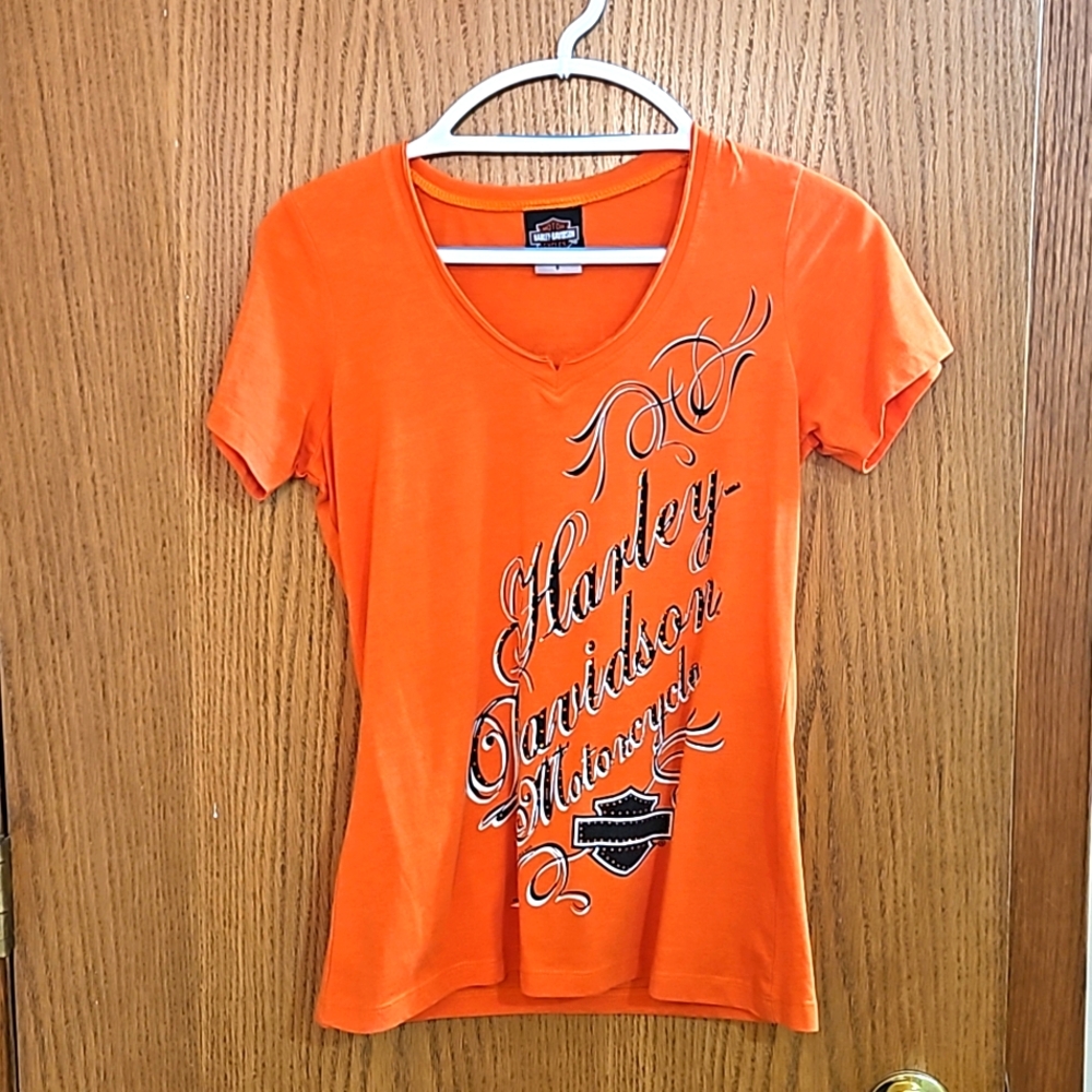 Cute comfy womens Harley Davidson shirt